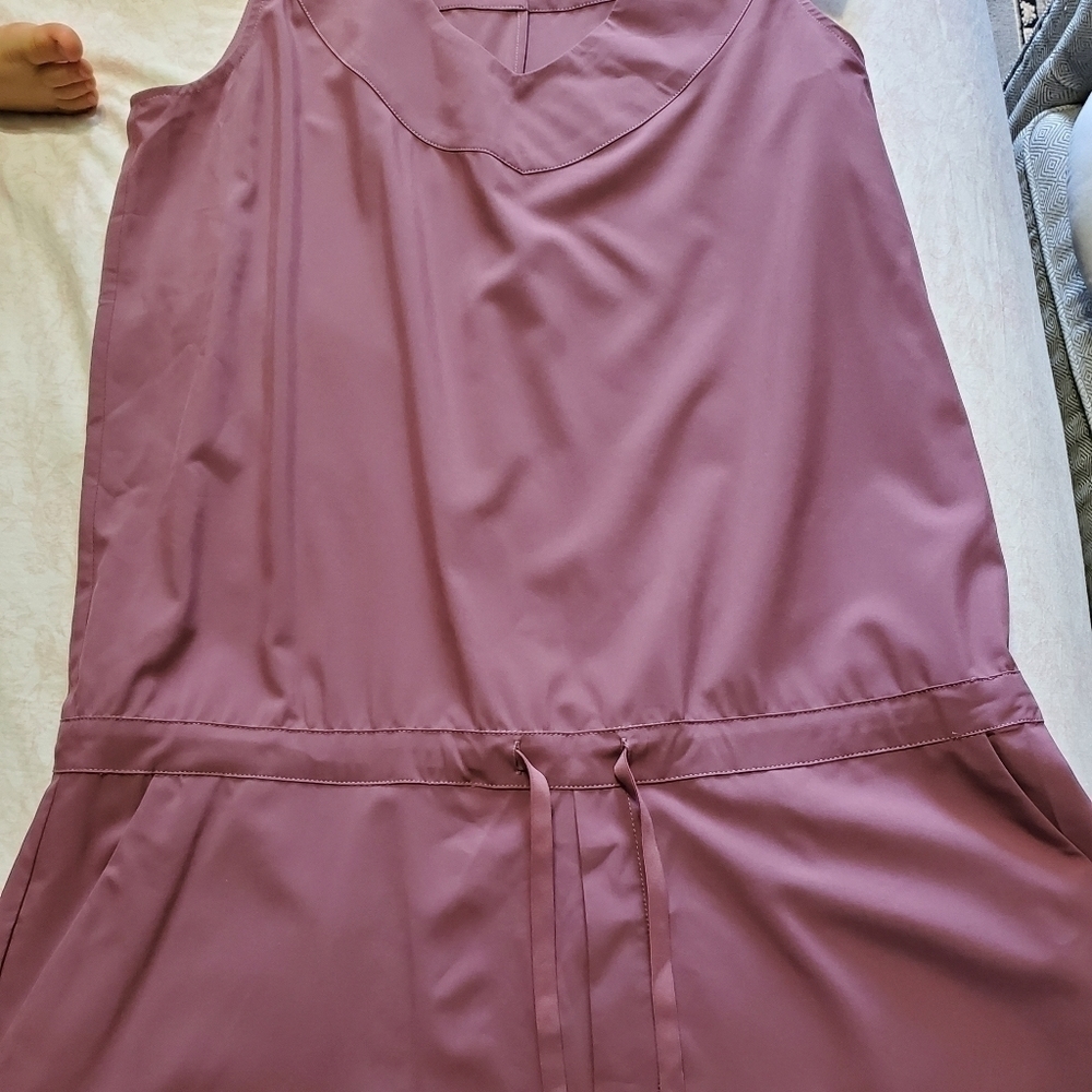 FIG Clothing Burgundy ACE Romper women size M - Picture 11 of 12